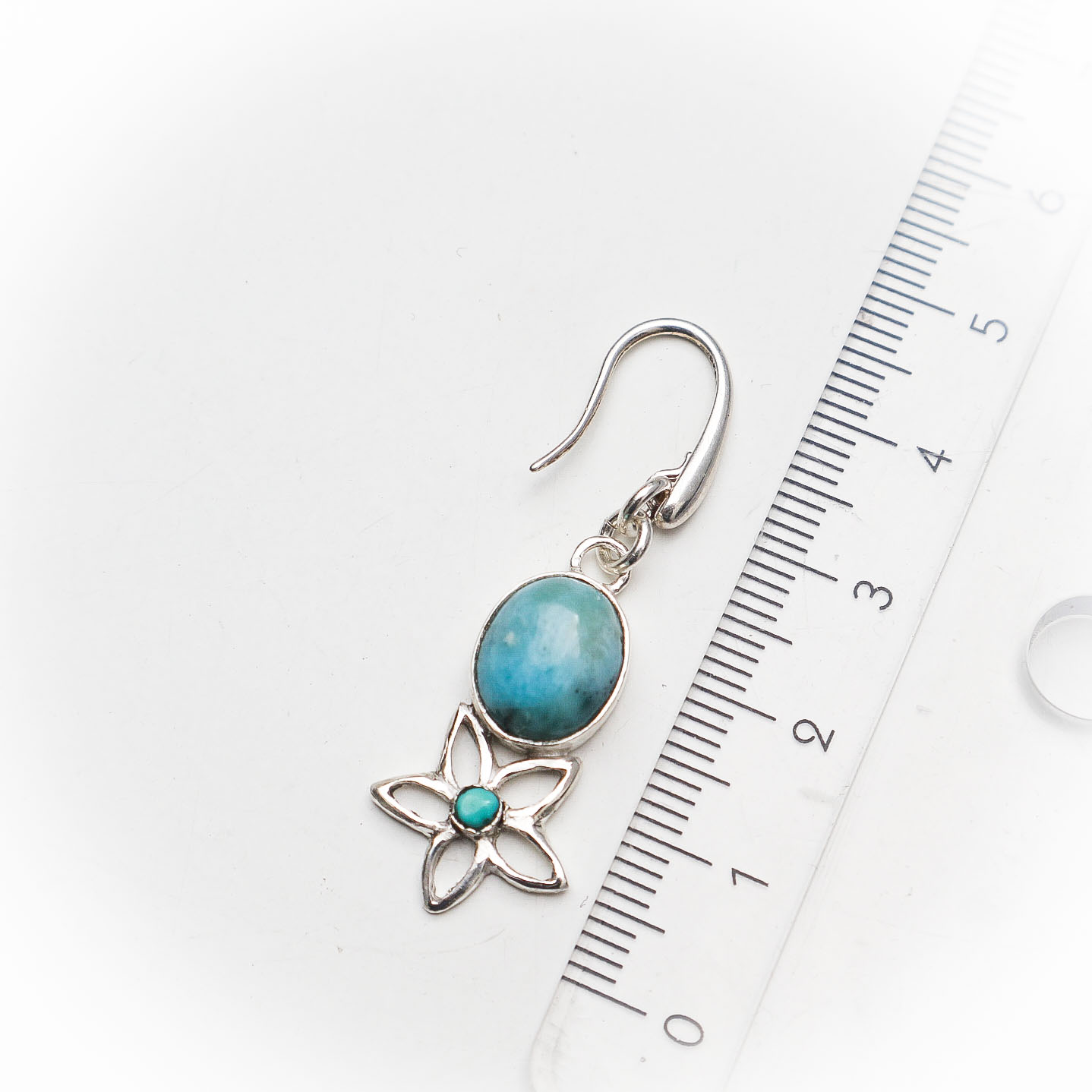 larimar earring